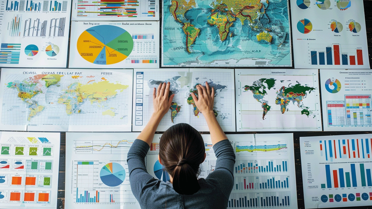 Analyzing global market trends