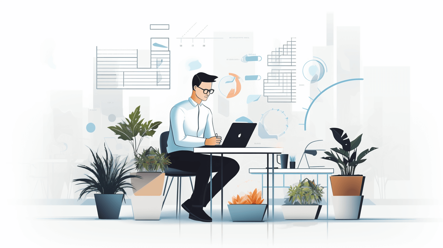 an ecommerce professional planning their business automation implementation process