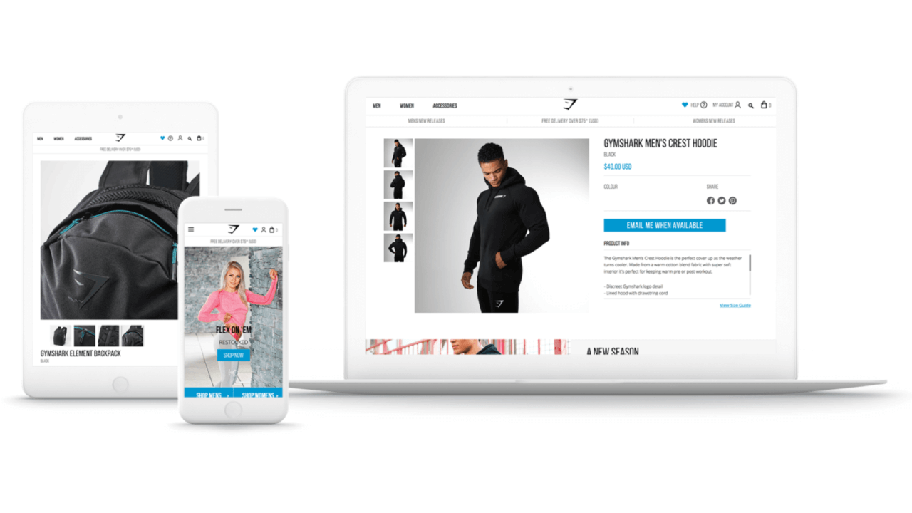 Gymshark website