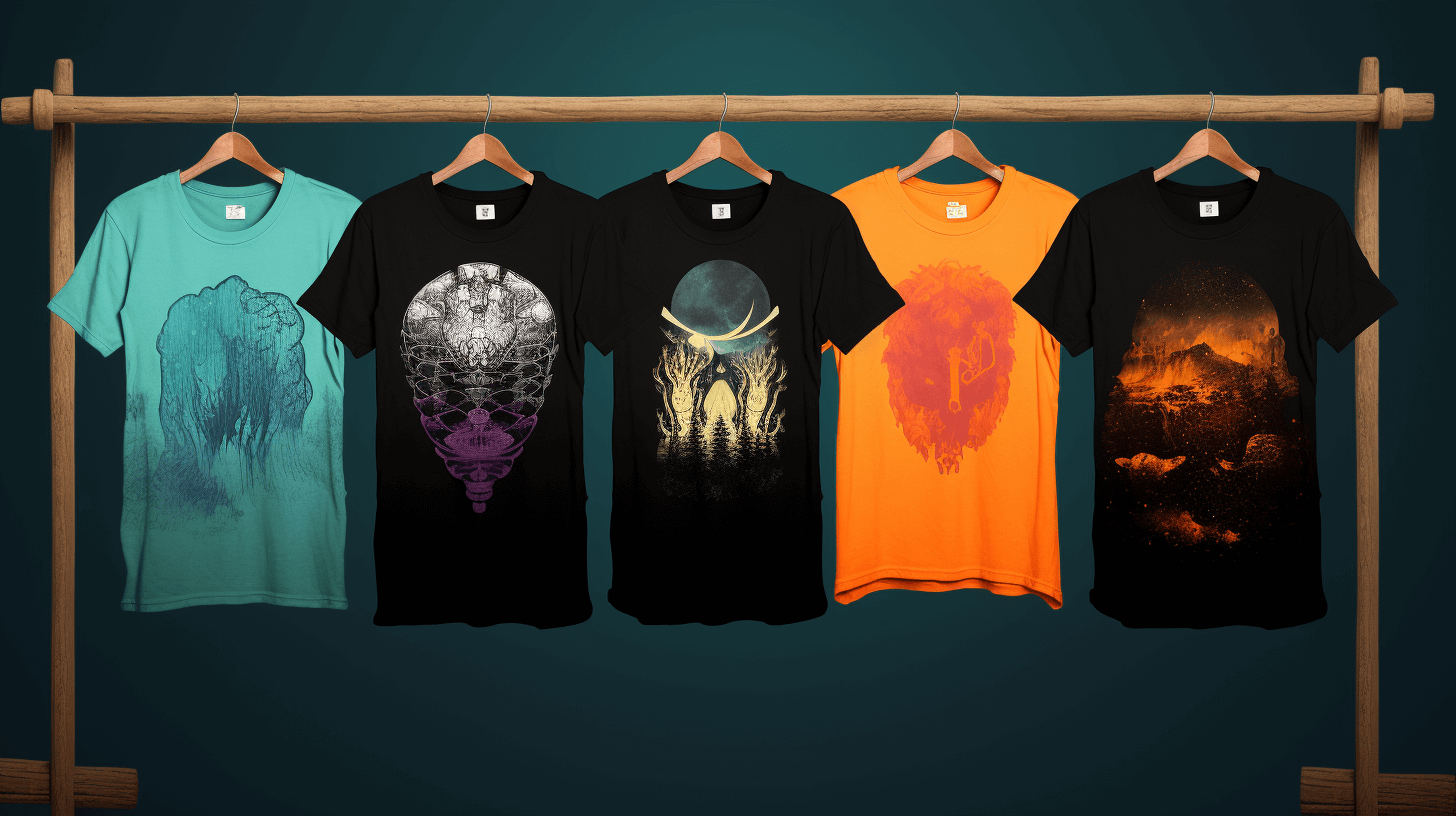 T-shirt design creativity