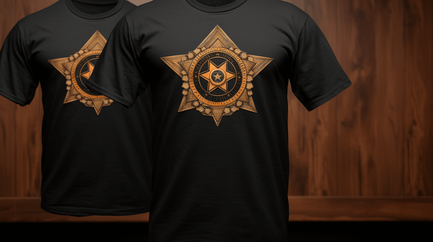 Veteran badge T-shirt