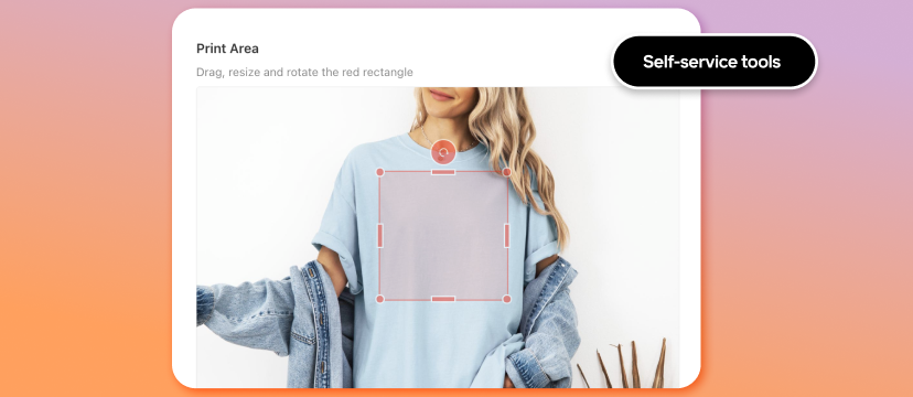 Give merchants self-service control